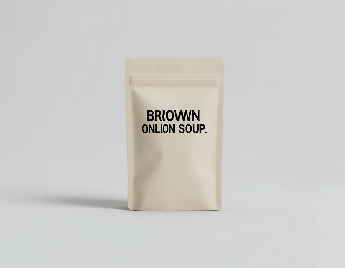 brown onion soup — illustrative image