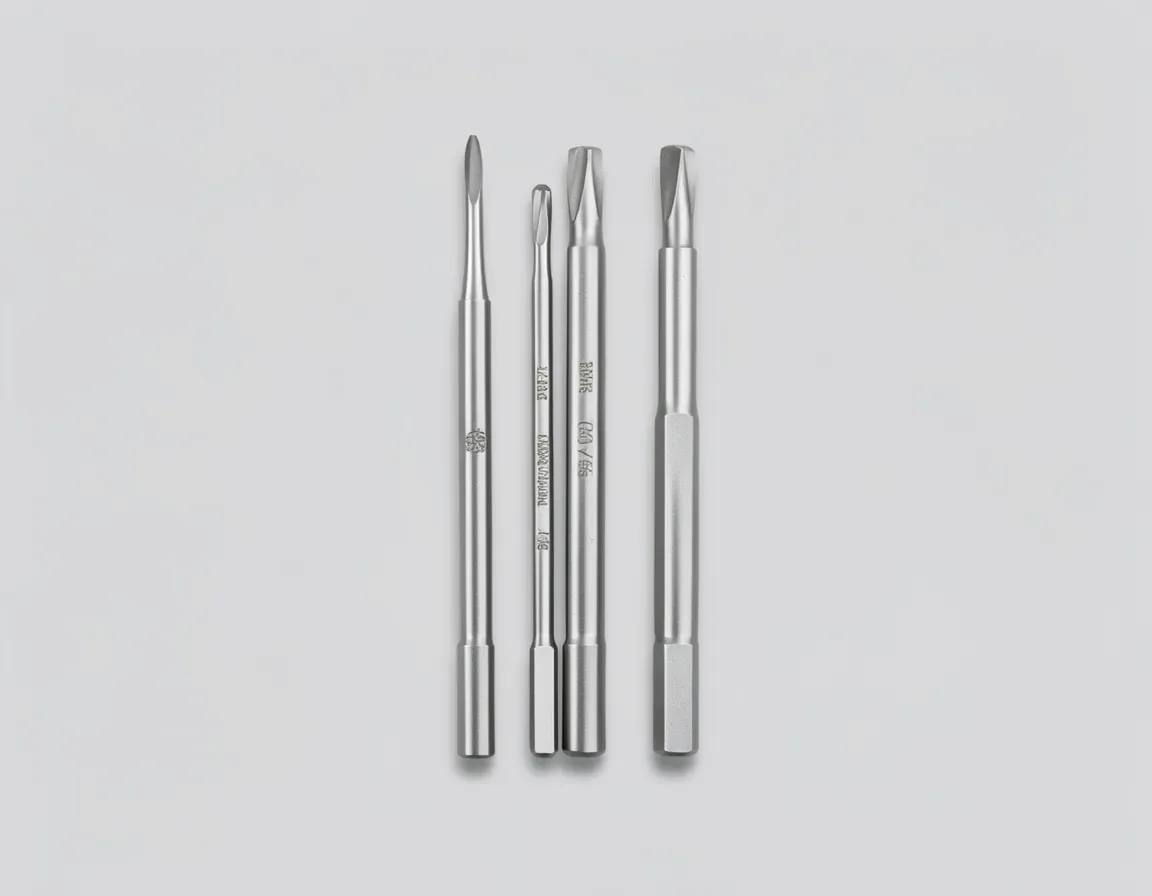 screwdriver bit set — illustrative image